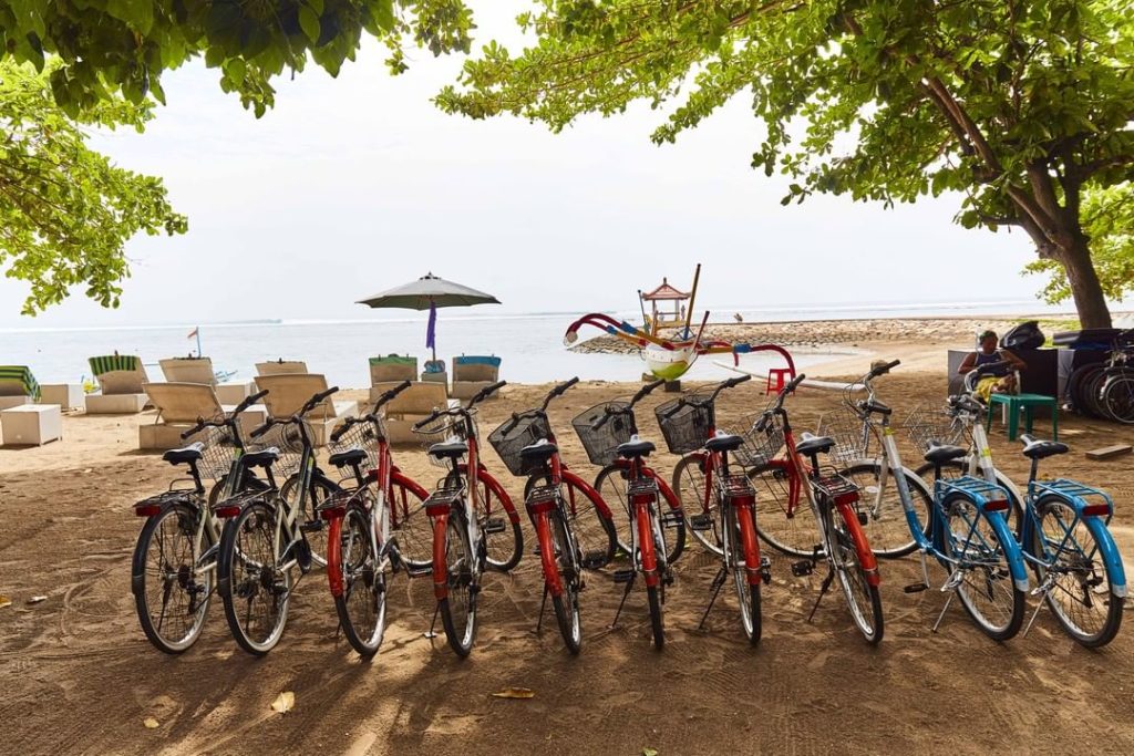 Cycling in sanur - insight bali