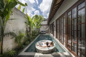The best villa in Ubud for a honeymoon at Asvara villa