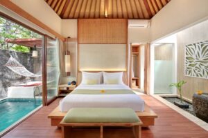 Check this Romantic Private Pool Villa in Kuta