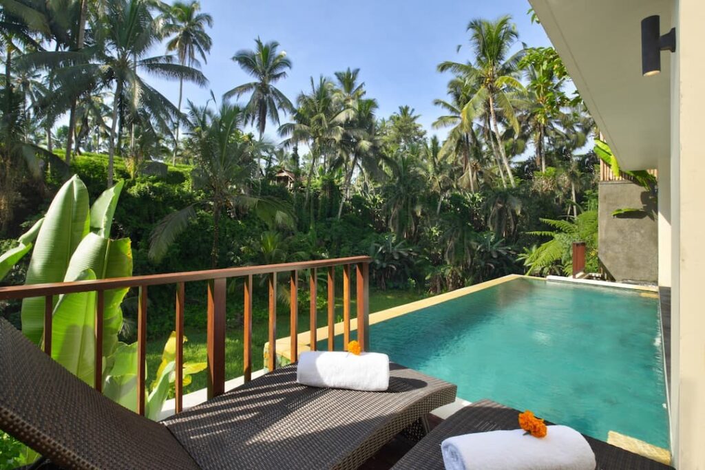 Resort with Private pool in Ubud