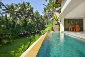 Resort with a private pool in Ubud for your next journey
