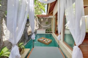 Have a Passionate stay at this Romantic Private Pool Villa in Kuta