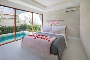 Tempted by a Romantic Stay? Try This Villa with flower decorations