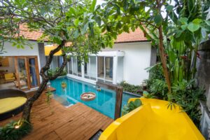 A Quiet Stay at Family Villa in Seminyak at La Mira Villa