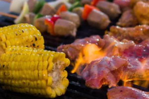 Barbeque Delights & Stunning Sunset at Aston Kuta