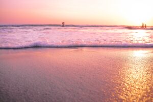 Chasing the Sunset Magic at Double Six Beach