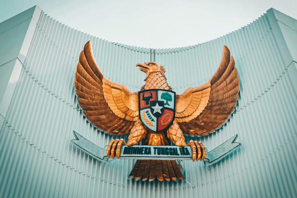 Logo Garuda in Indonesia